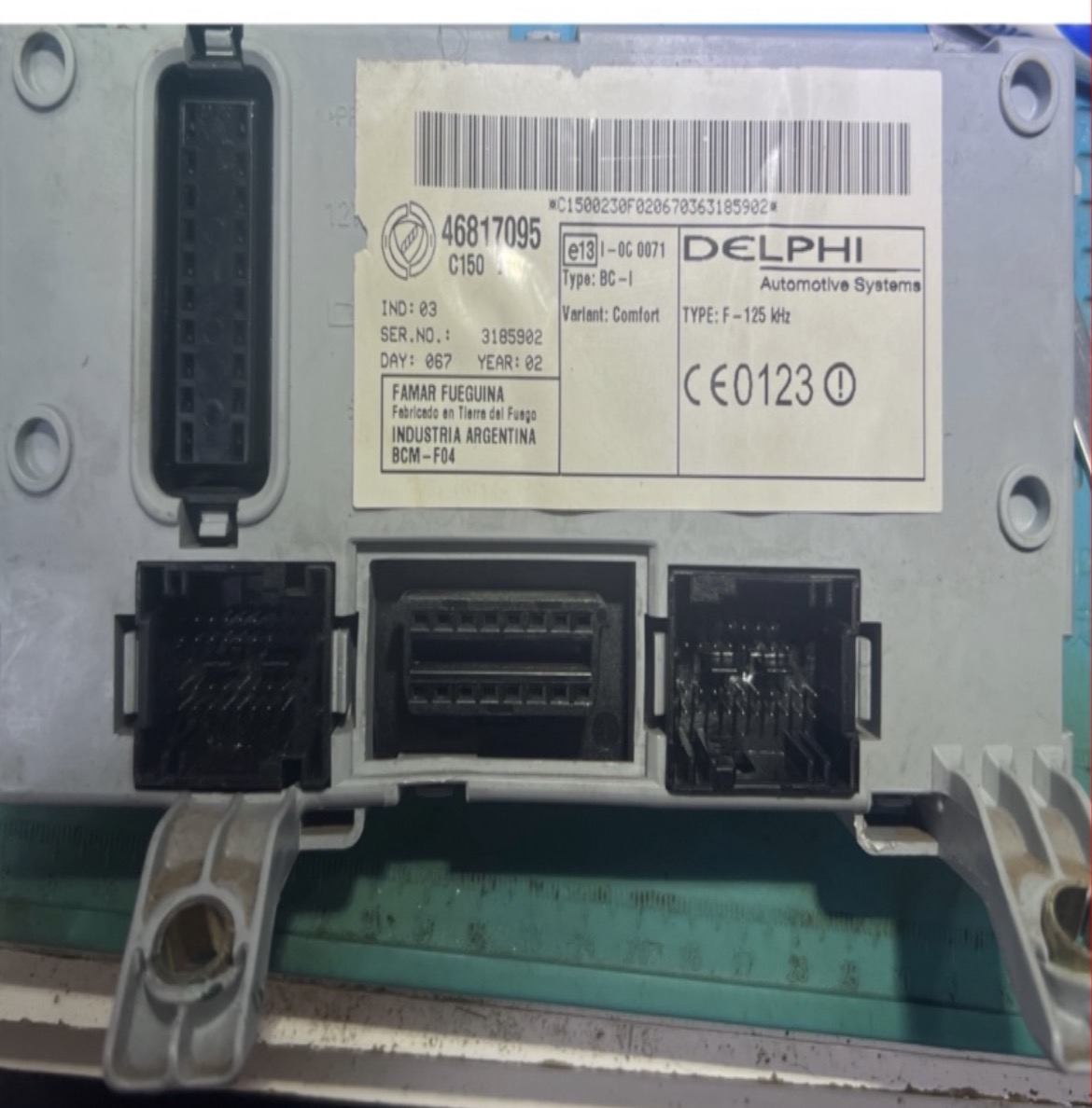 Identifique a BC (Body Computer)