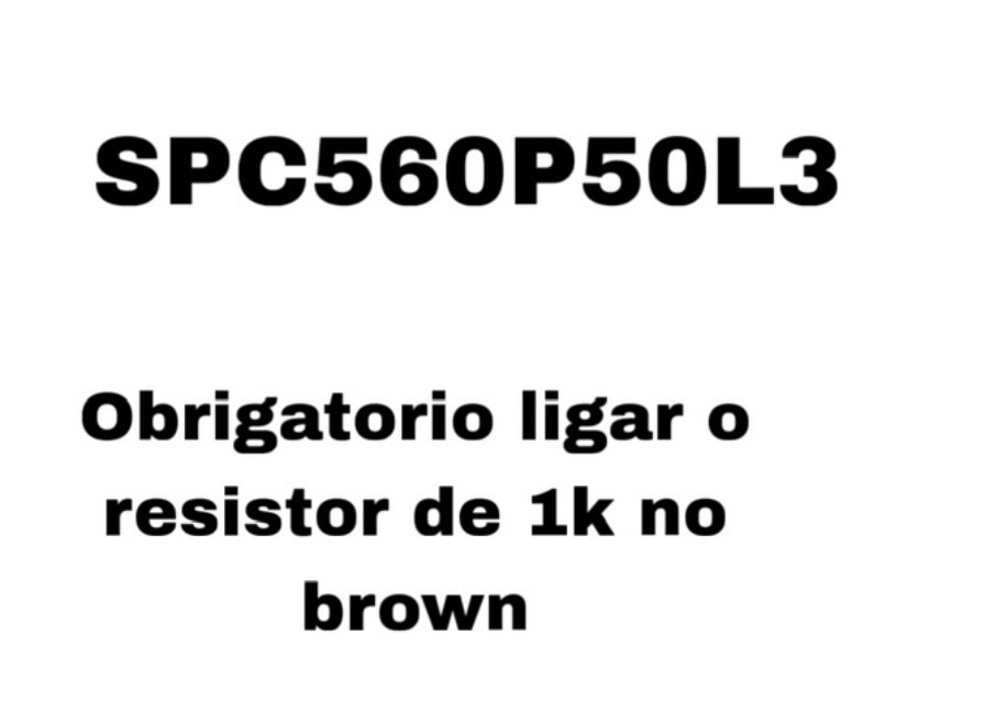Processador SPC560P50L3 e observação sobre o resistor de 1k.